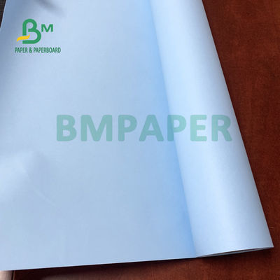 80gsm ডাবল সাইড ব্লু প্লটার প্রিন্টিং পেপার ভালো কালি শোষণ