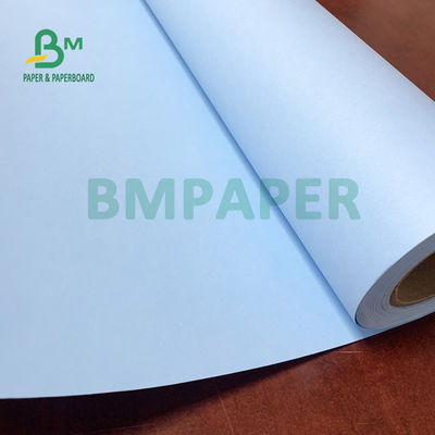80gsm ডাবল সাইড ব্লু প্লটার প্রিন্টিং পেপার ভালো কালি শোষণ