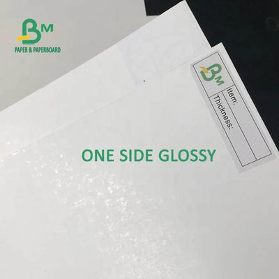 250G 300G SBS পাপার বোর্ড 64 X 92 সেমি একপাশে প্রলিপ্ত সাদা শীট