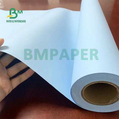 24'' X 100ft ব্লু ইঞ্জিনিয়ারিং বন্ড পেপার 20lb মসৃণ পৃষ্ঠ