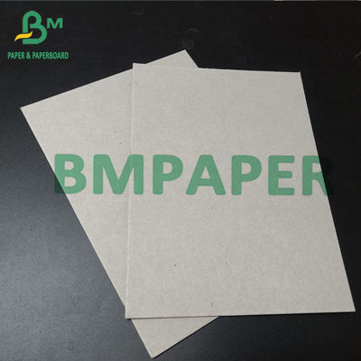 পুনর্ব্যবহৃত পাল্প 0.4 মিমি - 2 মিমি পুরু ডাবল সাইড ধূসর কাগজ বোর্ড ফোল্ডারের জন্য