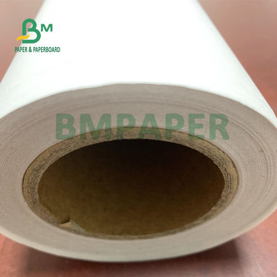 শিল্প সমতল এবং মসৃণ জন্য 48gsm 36'' X 100m CAD প্লটার মার্কার পেপার