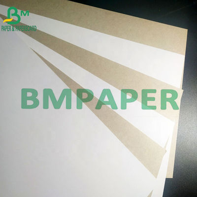 200g - 450g প্রলিপ্ত হোয়াইট ডুপ্লেক্স পেপার বোর্ড সঙ্গে গ্রে ব্যাক রিসাইকেলড পাল্প মেটেরিয়াল