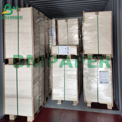200g - 450g প্রলিপ্ত হোয়াইট ডুপ্লেক্স পেপার বোর্ড সঙ্গে গ্রে ব্যাক রিসাইকেলড পাল্প মেটেরিয়াল