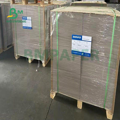 400gsm 500gsm স্তরিত ধূসর চিপবোর্ড উচ্চ দৃঢ়তা 615mm X 860mm
