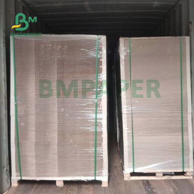 1000gsm পুনর্ব্যবহৃত পাল্প গ্রে কার্ড বোর্ড শীট ভাঁজ প্রতিরোধ