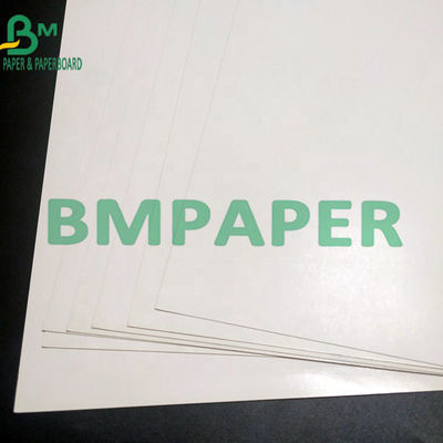 360g 25 × 38'' সাদা গ্লস পেপার C2S কভার ডাবল সাইড হ্যাংট্যাগের জন্য প্রলিপ্ত