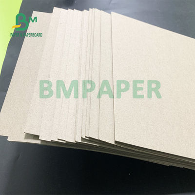600gsm 700gsm ইকো-ফ্রেন্ডলি স্ট্র বোর্ড উভয় পাশে ধূসর শক্ত শক্তি