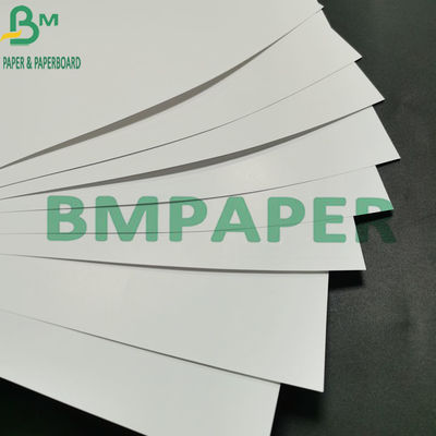 C2S কভার সিল্ক গ্লস পেপার, 120g 24 × 36'' সাদা টেক্সট গ্লসি আর্ট পেপার ডাবল সাইড লেপা