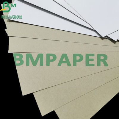 প্যাকেজিং 300gsm ডুপ্লেক্স লেপা বোর্ড সঙ্গে গ্রে ব্যাক C1S অ্যান্টি কার্ল