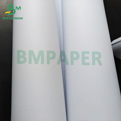 70gsm অঙ্কন প্যাটার্নস আনকোটেড সাদা প্লটার পেপার 60&quot; রোলস
