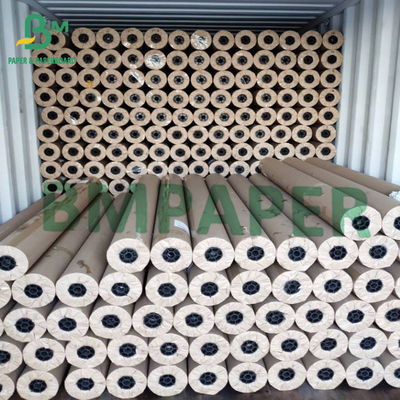 60gsm Uncoated গার্মেন্ট প্লটার পেপার রোলস প্যাটার্ন মেকার পেপার