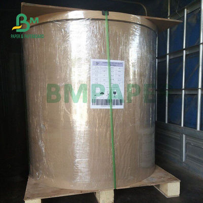 ফাস্ট ফুড প্যাকেজিংয়ের জন্য 300gsm ব্রাউন আনব্লিচড ক্রাফট পেপার বোর্ড রোল 70cm