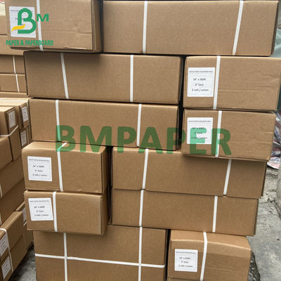 80gsm 20lb সিঙ্গেল সাইড/ডাবল সাইড ব্লু প্লটার পেপার রোল ডিজিটাল প্রিন্টিং
