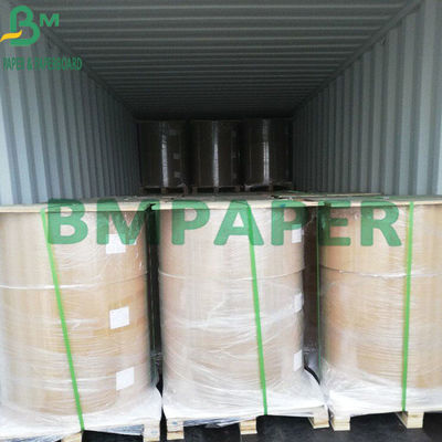 ভার্জিন পাল্প 325gsm ফুড গ্রেড ক্রাফ্ট পেপার সাদা বাদামী পিঠের সাথে প্রলিপ্ত
