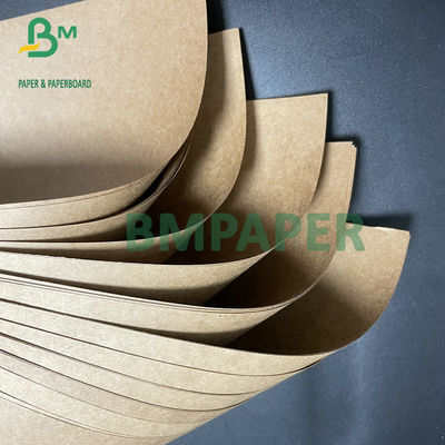 সিমেন্ট প্যাক করার জন্য BM সরবরাহ 70gsm 75gsm সেমি এক্সটেনসিবল ক্রাফট পেপার ব্রাউন