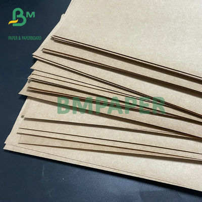 সিমেন্ট প্যাক করার জন্য BM সরবরাহ 70gsm 75gsm সেমি এক্সটেনসিবল ক্রাফট পেপার ব্রাউন