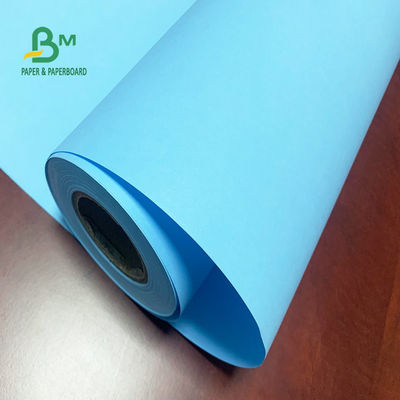 24'' 36'' প্রস্থ 20lb CAD ব্লু প্রিন্ট প্লটার পেপার আনকোটেড বন্ড রোল