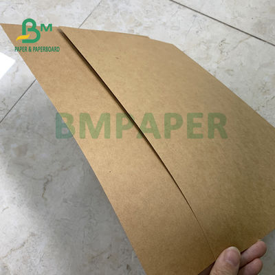 300gsm ফুড সেফ ব্রাউন ক্রাফট পেপারবোর্ড হাই টফনেস 31'' 35&quot;
