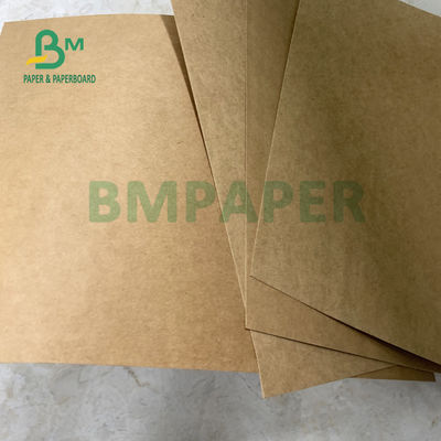 300gsm ফুড সেফ ব্রাউন ক্রাফট পেপারবোর্ড হাই টফনেস 31'' 35&quot;