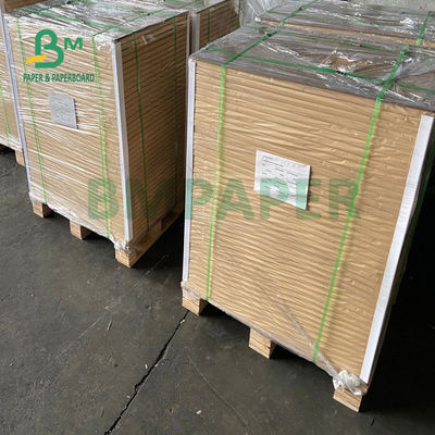 125g 127g প্রাকৃতিক ব্রাউন ক্রাফট পেপার উচ্চ শক্তি 210mm X 297mm