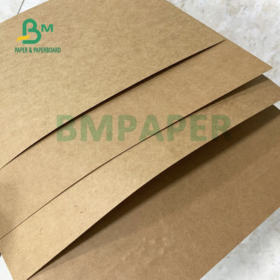 300gsm গাঢ় বাদামী ক্রাফট পেপার রোলস নো-টিয়ারিং ভার্জিন উড পাল্প