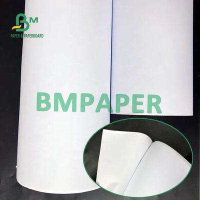 ক্যাড ইঞ্জিনিয়ারিং ড্রয়িং পেপার 80gr 20lb পুরু ভার্জিন পাল্প হোয়াইট রোল
