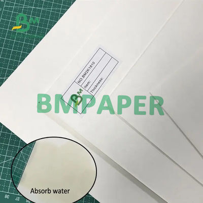 শোষক কাগজ প্রাকৃতিক সাদা আনকোটেড পেপারবোর্ড 700mm X 1000mm 0.7mm পুরুত্ব