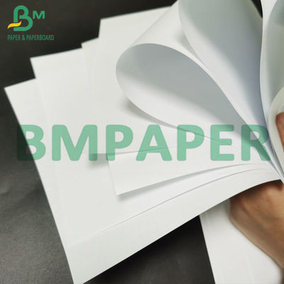 60g 70g 80g অফসেট স্নো হোয়াইট পেপার 100x70cm আনকোটেড জাম্বো রোল উডফ্রি পেপার