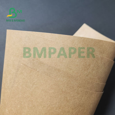 ফাস্ট ফুড বক্সের জন্য 250gsm - 400gsm ভার্জিন ব্রাউন ক্রাফট পেপার ভালো শক্তি