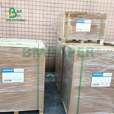 ফাস্ট ফুড বক্সের জন্য 250gsm - 400gsm ভার্জিন ব্রাউন ক্রাফট পেপার ভালো শক্তি
