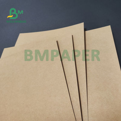 ফাস্ট ফুড বক্সের জন্য 250gsm - 400gsm ভার্জিন ব্রাউন ক্রাফট পেপার ভালো শক্তি