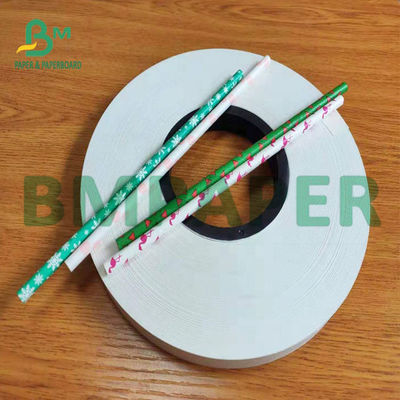 সাদা খড় মোড়ানো ফুড গ্রেড ক্রাফট পেপার 24gsm 28gsm প্যাকেজিং ক্রাফট প্যাপেল