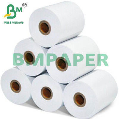 নগদ নিবন্ধনের জন্য 80x80MM 57x50MM সাদা ট্রান্সলুসেন্ট পেপার বন্ড পেপার