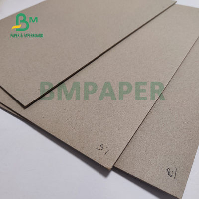 ফাইল ফোল্ডারের জন্য 2mm 1250gsm গ্রে কার্টন বুক বাইন্ডিং বোর্ড ভাল দৃঢ়তা 70 x 100 সেমি
