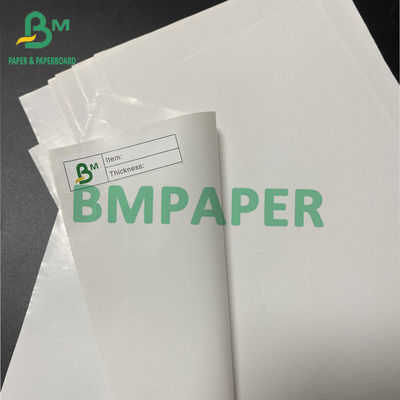 65gsm 70gsm 75gsm সাদা বিয়ার লেবেল পেপার অফসেট প্রিন্টের জন্য 49cm 68cm 75cm