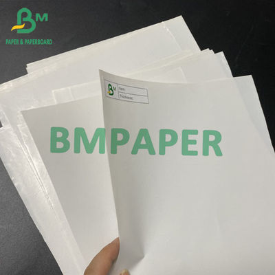 65gsm 70gsm 75gsm সাদা বিয়ার লেবেল পেপার অফসেট প্রিন্টের জন্য 49cm 68cm 75cm
