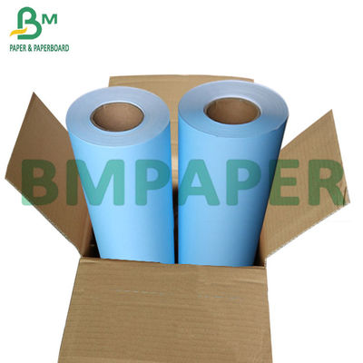 0.91×50m 80gsm ব্লু ডিজিটাল সিএডি প্লটার পেপার এন্ড অ্যাপ্লিকেশন বিল্ডিং লে আউট