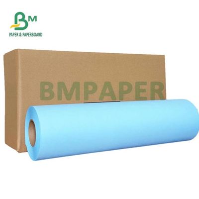 ইঞ্জিনিয়ারিং অঙ্কনের জন্য 80gsm নীল ডিজিটাল কাগজ 20'' 24'' X 50 ইয়ার্ডস 2 ইঞ্চি কোর