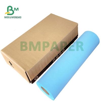 ইঞ্জিনিয়ারিং অঙ্কনের জন্য 80gsm নীল ডিজিটাল কাগজ 20'' 24'' X 50 ইয়ার্ডস 2 ইঞ্চি কোর