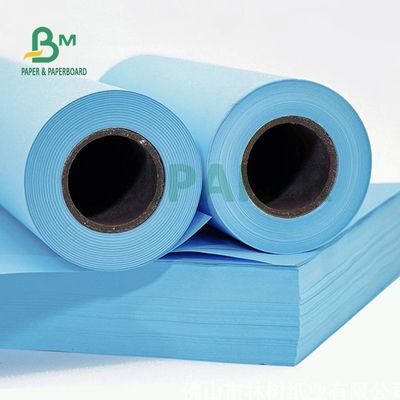 ইঞ্জিনিয়ারিং অঙ্কনের জন্য 80gsm নীল ডিজিটাল কাগজ 20'' 24'' X 50 ইয়ার্ডস 2 ইঞ্চি কোর