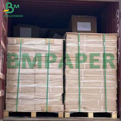 প্যাকেজিংয়ের জন্য উচ্চ কঠোরতা আনব্লিচড ক্রাফ্ট লাইনার বোর্ড ব্রাউন স্টিকি বোর্ড