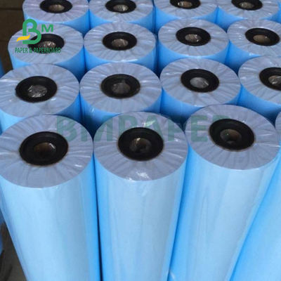 80gsm ডবল সাইডেড ব্লুপ্রিন্ট ড্রাফটিং পেপার ড্রইং 20'' X 50 গজ নির্মাণের জন্য