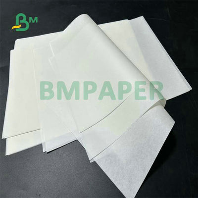হ্যামবার্গার মোড়ানোর জন্য 30gsm 35gsm 40gsm সাদা রঙের প্রলিপ্ত গ্রীসপ্রুফ পেপার রোল