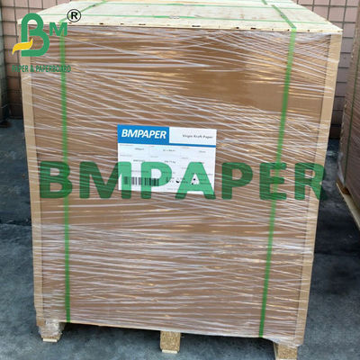 ফিড প্যাকেজিংয়ের জন্য 48cm 50cm 150gsm উচ্চ শক্তি ভার্জিন স্যাক ক্রাফট পেপার