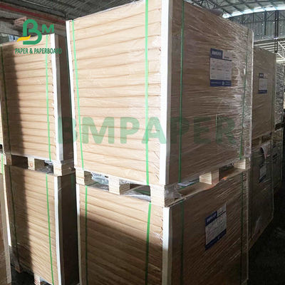 রাসায়নিক প্যাকেজিংয়ের জন্য 70 - 120gsm ব্রাউন এক্সটেনসিবল ব্যাগ পেপার 50 কেজি 79 x 109 সেমি