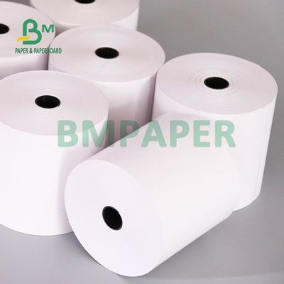 ক্যাশিয়ার রসিদের জন্য BPA ফ্রি 65gsm থার্মাল প্রিন্টার পেপার রোল 80mm 57mm