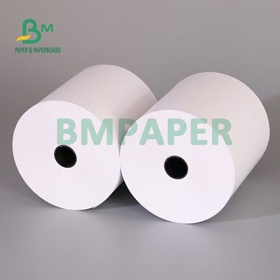 ক্যাশিয়ার রসিদের জন্য BPA ফ্রি 65gsm থার্মাল প্রিন্টার পেপার রোল 80mm 57mm
