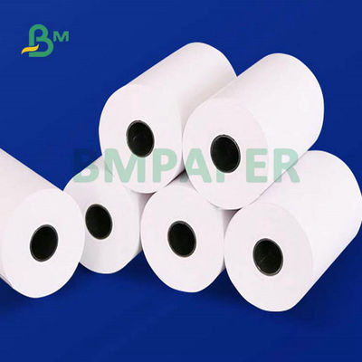 ব্যাংক POS এর জন্য 55gr 80x80mm 57x40mm ক্যাশ রেজিস্টার থার্মাল পেপার রোল