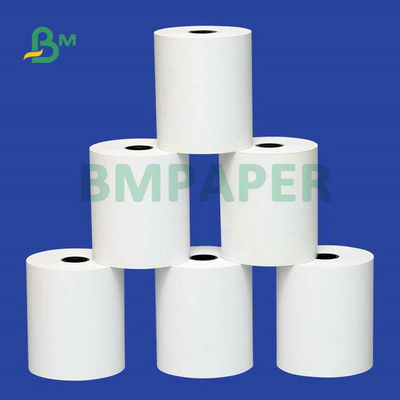 ব্যাংক POS এর জন্য 55gr 80x80mm 57x40mm ক্যাশ রেজিস্টার থার্মাল পেপার রোল